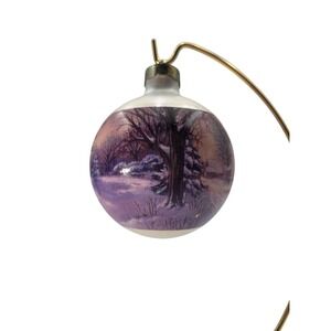 Vintage‎ 1998 Hallmark Keepsake Ball Ornament Memories Of Christmas NIB